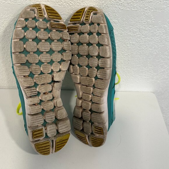 Nike Flex Athletic Running Shoe Turquoise Blue Low Top Lightweight Womens Sz 6.5 - Picture 9 of 9